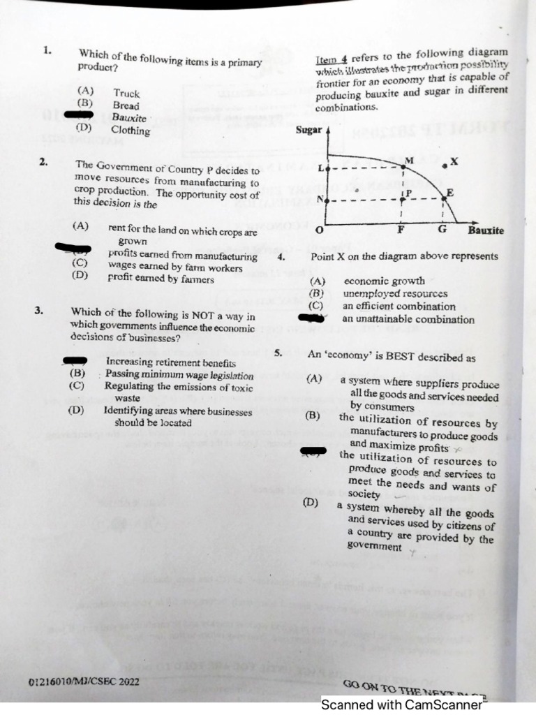 november 2022 paper 2 economics