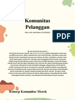 Komunitas Pelanggan - Audy