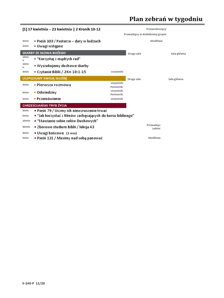 Plan Template | PDF