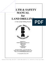 BDA Heath and Safety Manual For Land Drilling
