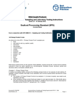 BSP - Sampling & Testing Requirements - SPS 5.1 Wild - Issue 2.0 - 16-January-2021