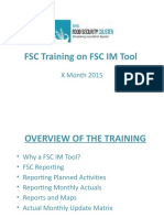 FSC Im Tool Training Standard PPT 1