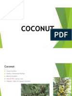 AGR662 Topic 10 - Coconut