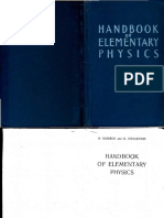 N. Koshkin - Handbook of Elementary Physics
