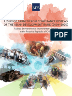Lessons Learned From Compliance Reviews of The Asian Development Bank (2004-2020)