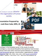 2 Introduction - To - Sociology Powerpoint