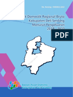 Produk Domestik Regional Bruto Kabupaten Deli Serdang Menurut Pengeluaran 2018-2022