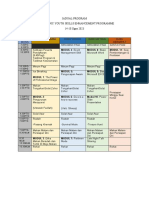 Jadual Program