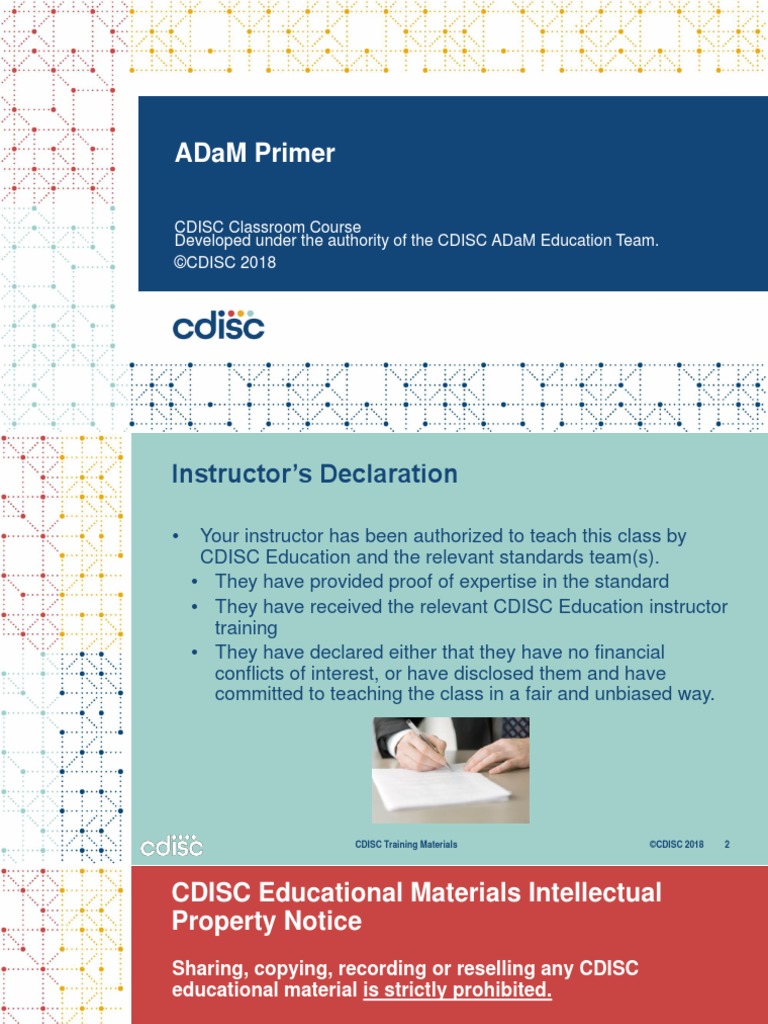 ADaM Training Overview and Resources | PDF