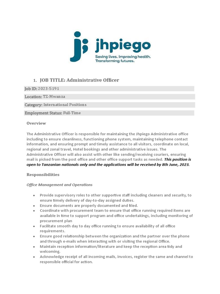 JhpiegoVacancies 230525 200144 PDF Point Of Sale Policy