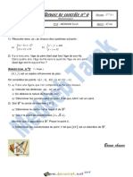 Devoir de Contrôle N°6 2ème Semestre - Math - 1ère AS (2018-2019) MR Meddeb Tarek