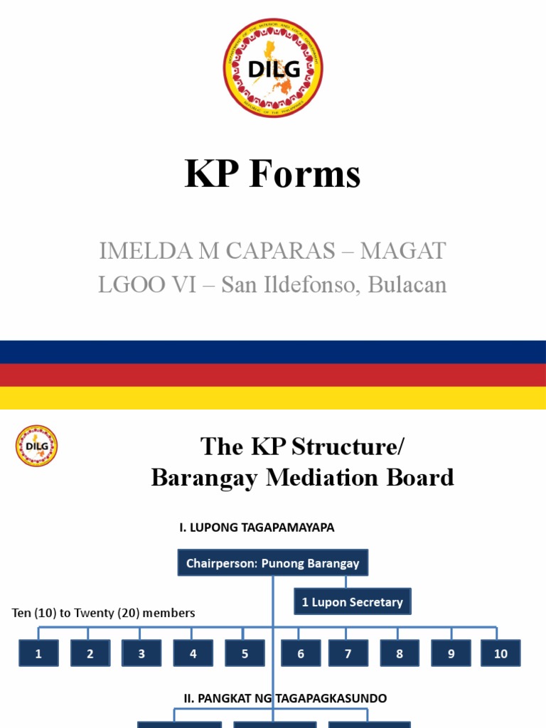 KP Forms | PDF | Mediation | Justice