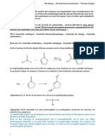 UE Chimie-GP Structure Moléculaire TD5 - Correction