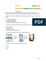 Simce Ciencias Lunes 12 de Septiembre