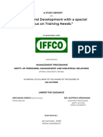 Iffco Training Project Report