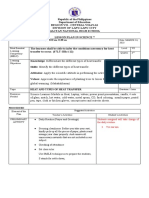 Detailed Lesson Plan in HEAT (COT1)