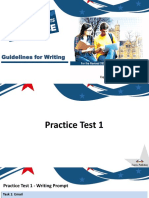 Practice Tests For The Revised Michigan Ecce 1 - Guidelines For Writing