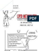 L14 - 2021 - Diorders of Lipid Metabolism