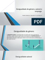 Trabalho Desigualdade de Genêro João Pedro e Luís Pedro