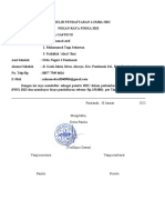 Formulir Pendaftaran Lomba HRC Smansa Gastech