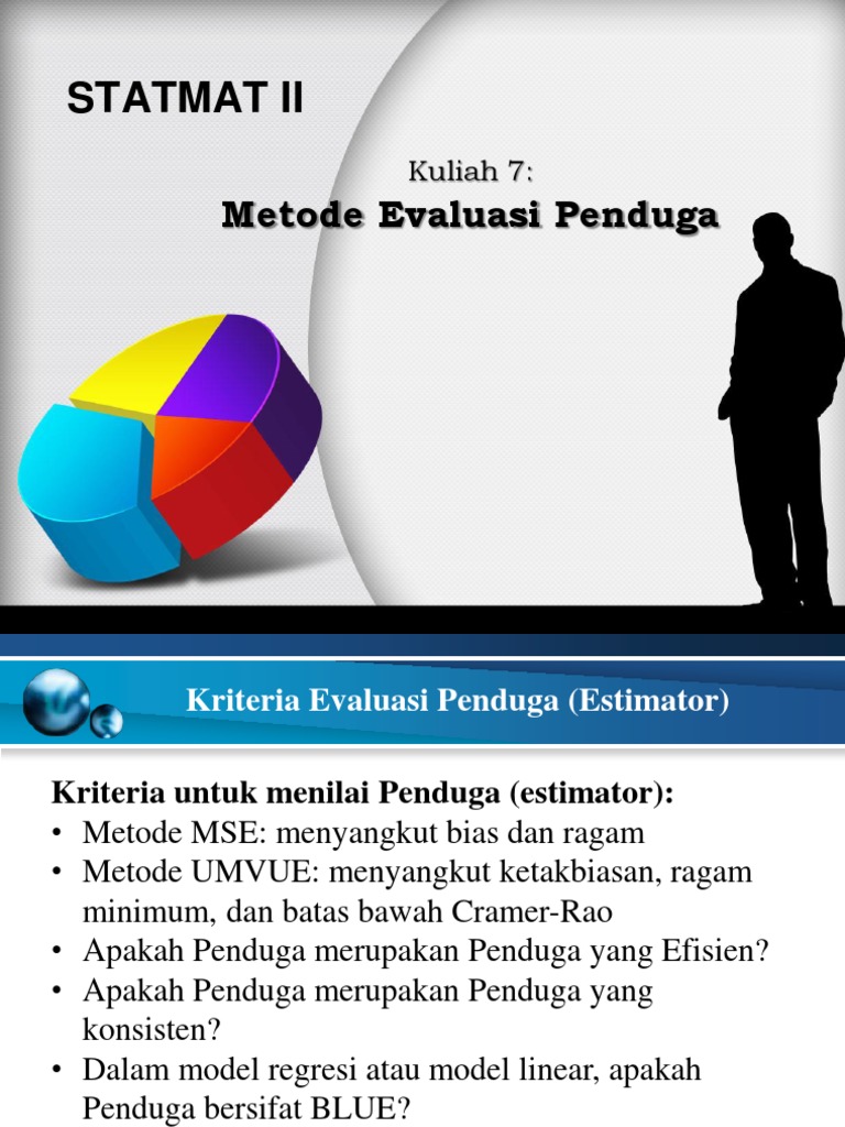 Evaluasi Penduga UMVUE dan MSE | PDF
