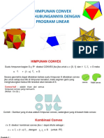 Himpuan Convex Dan Hubungannya Dengan PL