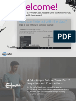 PC 4 04 Future With Will Negatives and Contractions