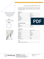 Recessed Ceiling GIA LED SMD 24W CRI80 110º White