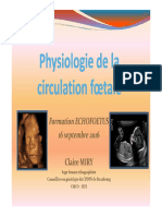 Physiologie Circulation Foetale