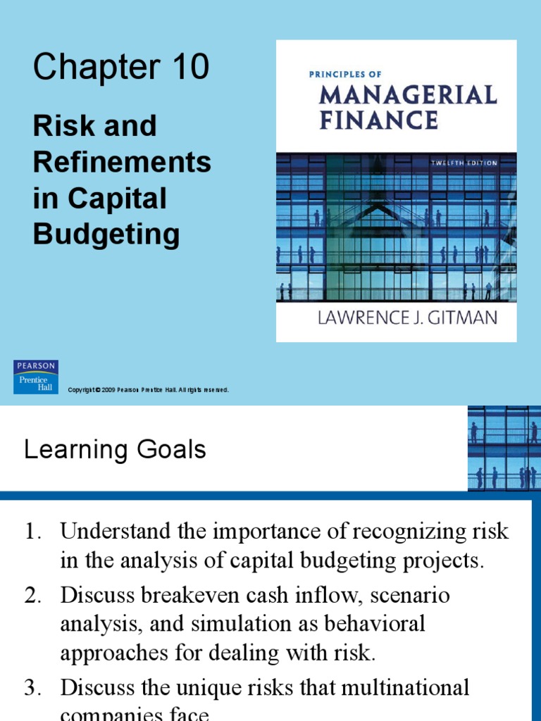 Chapter 10 | PDF | Finance & Money Management | Technology & Engineering