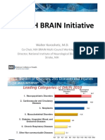 Walter Koroshetz-BRAIN INITIATIVE