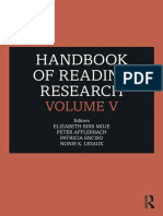 Elizabeth Birr Moje, Peter P. Afflerbach, Patricia Enciso, Nonie K Lesaux - Handbook of Reading Research, Volume V-Routledge (2020)