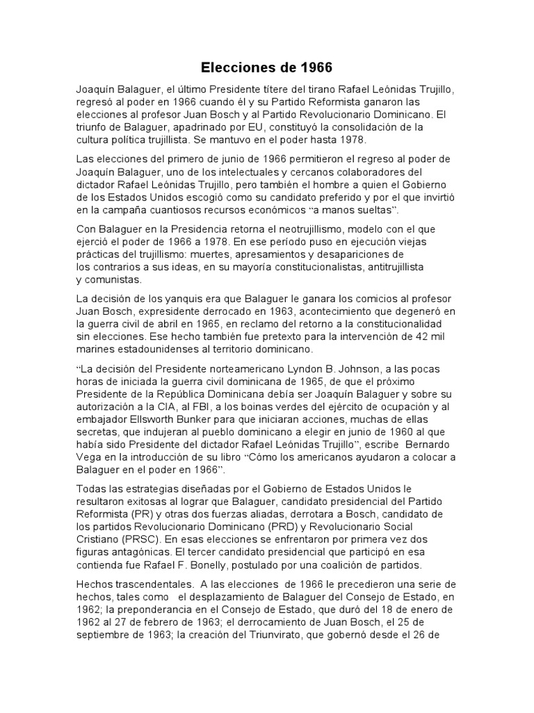 Elecciones de 1966 PDF