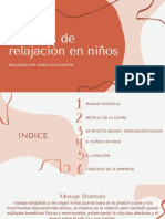 Técnicas de Relajación en Niños