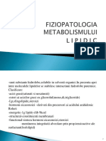 3.metabolismul Lipidic