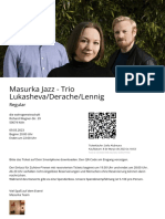 Ticket Sofia-Alca Masurka-Jazz-Tri 2