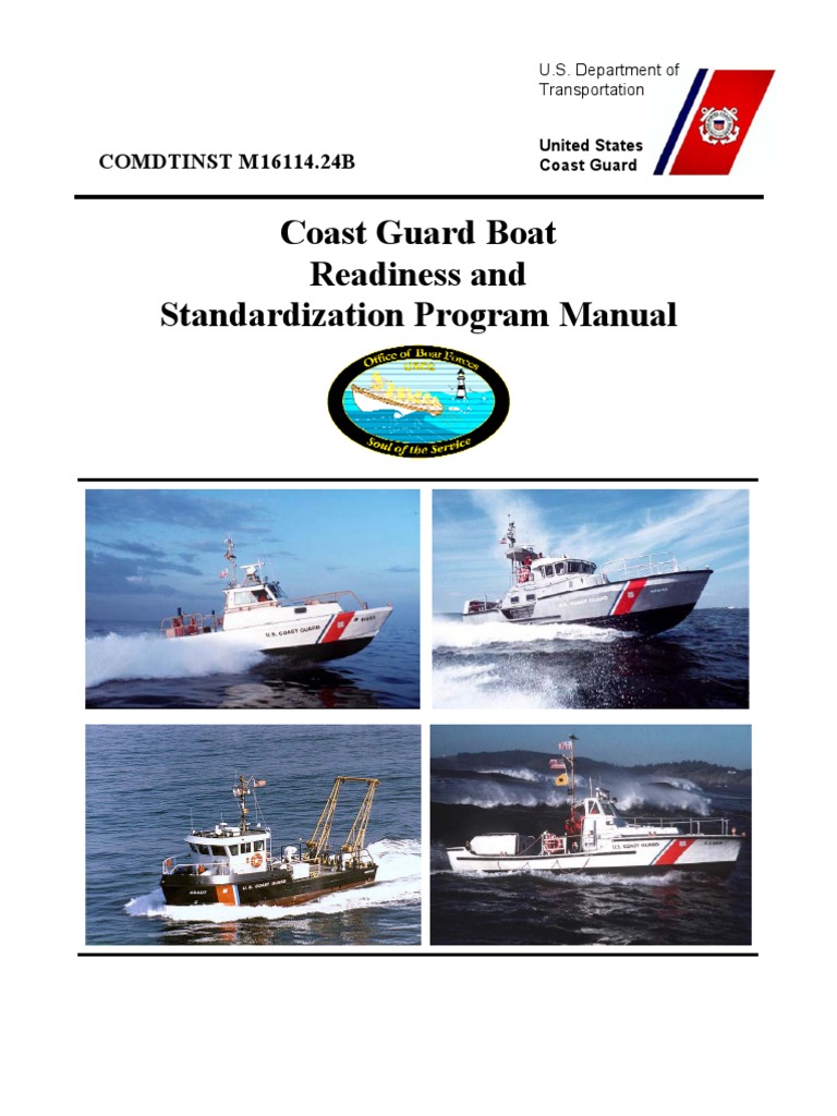Coast Guard Boat Readiness Manual | PDF | Evaluation | Educational ...