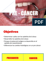 PRE - CÁNCER y CÁNCER