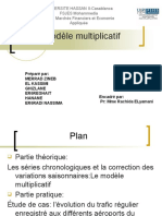 Modéle Multiplicatif