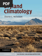 Sharon E. Nicholson - Dryland Climatology-Cambridge University Press (2011)