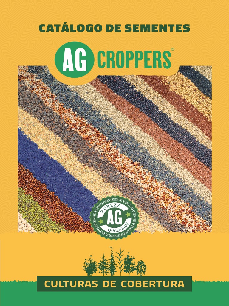 FOLDER CATÁLOGO DE SEMENTES - AG CROPPERS - Agosto 2022 | PDF