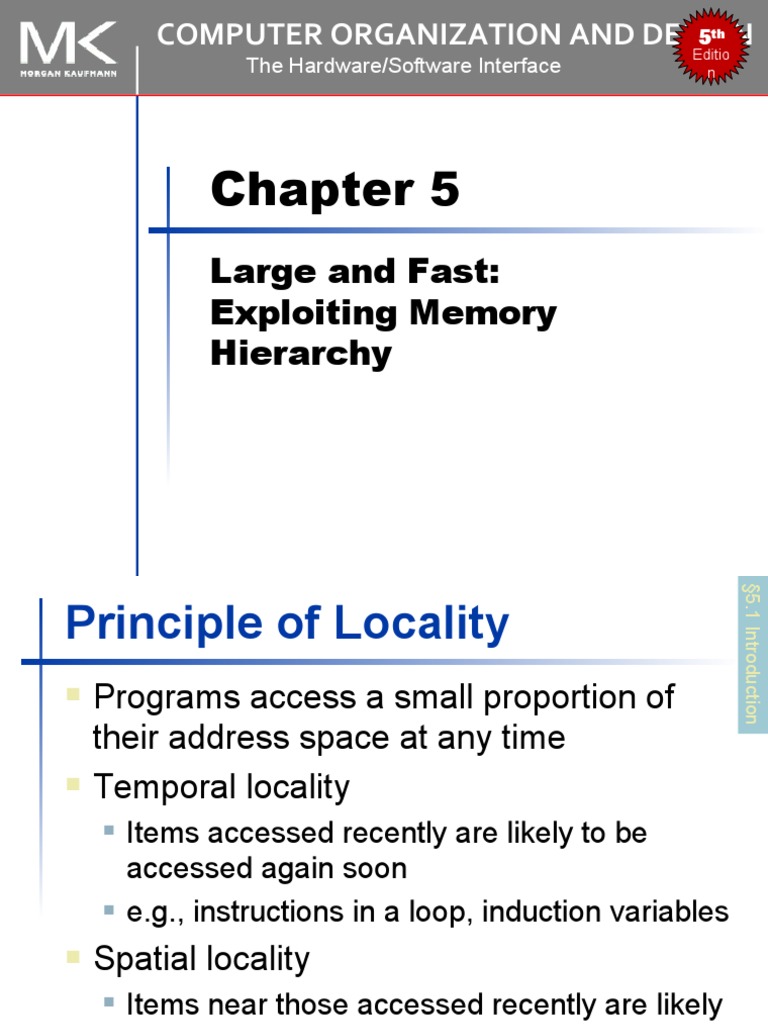 Memory Hierarchy in Computer Design | PDF | Random Access Memory ...