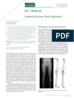 Radiological Assessment of Lower Limb Alignment: Instructional Lecture: Knee