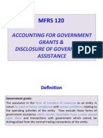 C21 - MFRS 120 Acct For Gov Grants