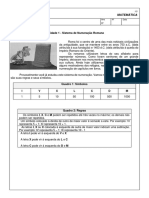 1 Ficha Extra 1º Bimestre Matemática Numerais Romanos