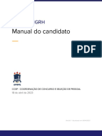 Manual Do Candidato