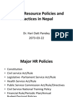 Human Resource Policies and Practices in Nepal Powerpoint