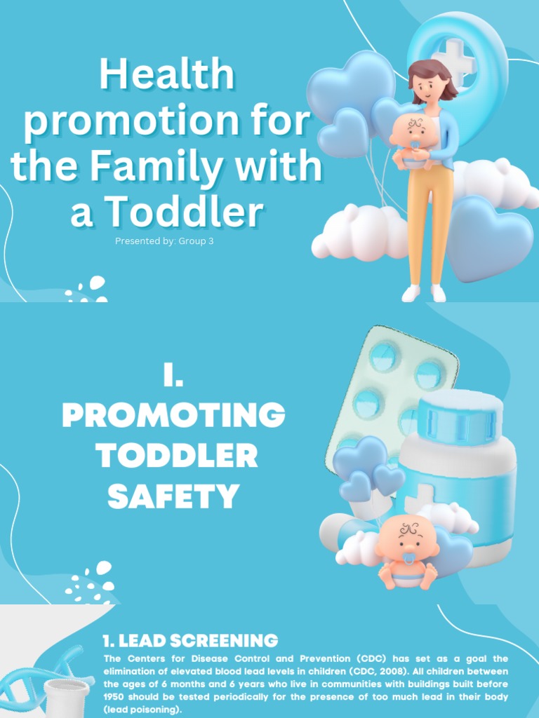 Promoting Health in Toddlers | PDF | Lead | Toddler