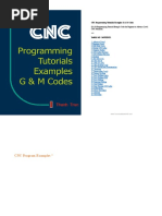 CNC Programming Tutorials Examples G and M Codes by Thanh Tran