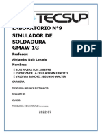 Laboratorio 09 - Simulador de Soldadura